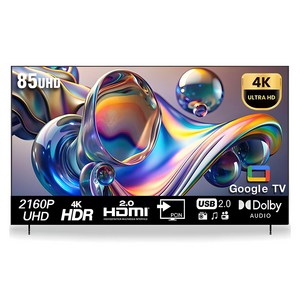아이사 4K UHD DLED 제로베젤 스마트 TV, 216cm(85인치), HK8500UHD-DA-SMART, 스탠드형, 방문설치