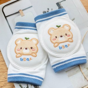 시월에인절 돌아기무릎보호대 유아무릎보호대 여름 망사 보호대, 1개, 곰돌이