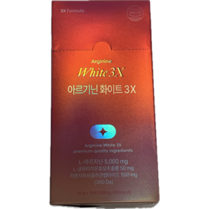 익스트림 아르기닌 화이트 3X 15p, 300g, 1개
