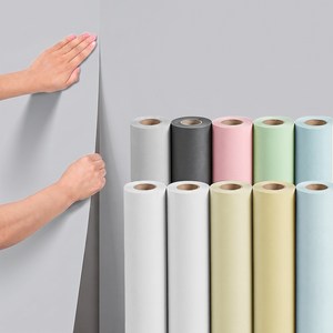 벨살 벽지 시트지 셀프 붙이는 도배지 60cm x 10m, 연그레이