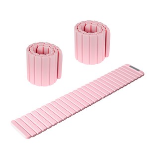 발목 모래주머니 중량밴드 손목 발목 겸용 근력 트레이닝 편리한 휴대함 러닝 2p 세트, Pink, 2kg