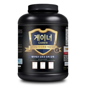 웨이테크 게이너 복합형 벌크업 헬스 단백질보충제, 4kg, 1개
