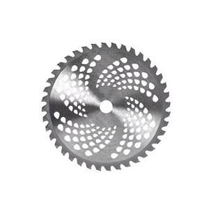 10인치 예초기 원형 톱날 40P 내경 25.4mm 1인치 벌초 제초 잡초 관목 제거용, 1개