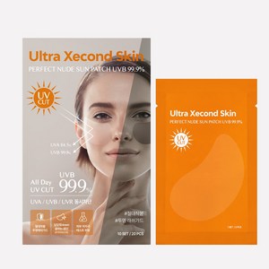 울트라세컨스킨 퍼펙트 누드 선패치 20p UPF 50+, 1개