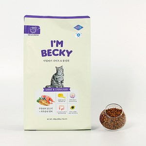 아임베키 고양이 라이트&중성화 사료 800g (200g x 4) 유통기한 27.03.14, 가수분해연어, 1개