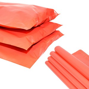 재경사 HDPE 택배봉투 40x50+4cm, 오렌지, 100장