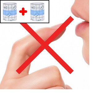 새로하 손톱 물어뜯기 방지 테이프 1+1, 5cm*5m, 2개