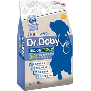 인터펫코리아 강아지 닥터도비 기능성 사료, 뼈/관절강화, 5kg, 1개