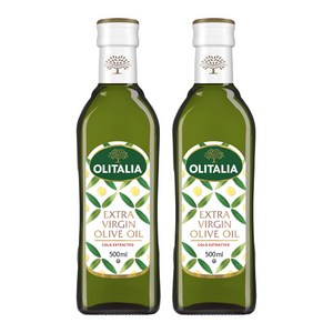 올리타리아 엑스트라버진 올리브유, 500ml, 2개