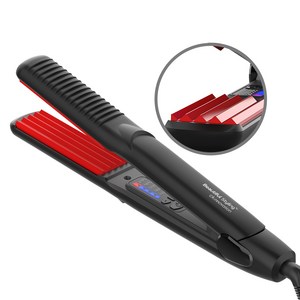 CKI-FD105FD115 wave 나이아가라펌 고데기 매직기 다이렉트펌 온도조절, 블랙, CKI-FD105 Wave