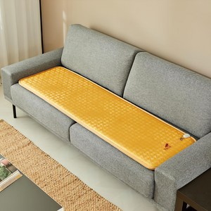 HanilMedical 탄소열선 미니전기매트 소파형 방석 금, 50 x 170 cm