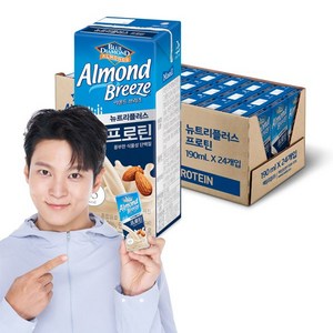 아몬드브리즈 뉴트리플러스 프로틴, 190ml, 48개