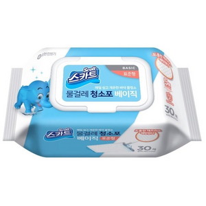 스카트 물걸레 청소포 베이직 30매, 1개