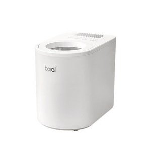 보랄 에어퓨어 원형 음식물처리기 가정용 3L, BR-300FDP, 화이트