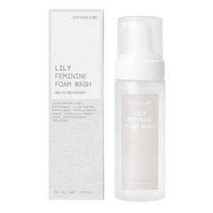 GYNOCURE 지노큐어 매일 쓰는 백합 여성청결제 약산성 Y존관리 저자극, 3개, 150ml