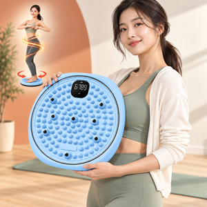 디에스가추몰 발지압매트 트위스트 2in1 홈 바디 루틴 LED 스마트 카운터, 블루, 1개