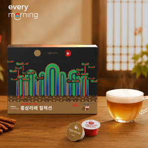 [36캡슐] 홍삼라떼 컬렉션: 캡슐홍삼 알지쁘레소16캡슐(18개) + 라떼 캡슐(18개)