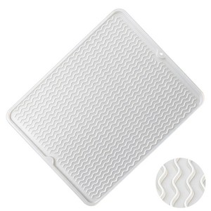 벨살 에어프라이어 매트 주방 실리콘 열차단 받침대, 1개, 투명색-40*30cm