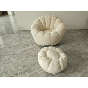 빈백체어, 흰색