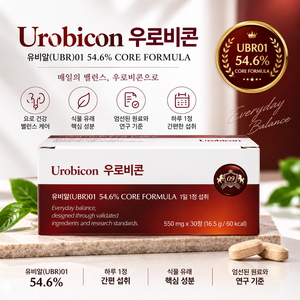 퓨렉신 우로비콘 UBR01 54.6%, 퓨렉신 우로비콘 30정 X 1박스 UBR01 54204, 1개, 30정