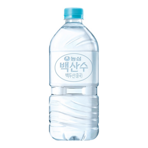 백산수 생수 무라벨, 1L, 48개