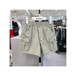 AWK주니어 대전패션 나일론 립스탑 스냅 카고반바지 R252G3481B