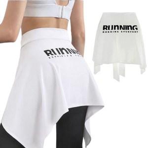 세일왕 힙 커버 랩스커트 페이크 허리묶음 운동복 엉덩이 가림