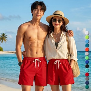 디커스텀 남녀공용 수영복 반바지 비치 스윔 웨어 팬츠 14컬러