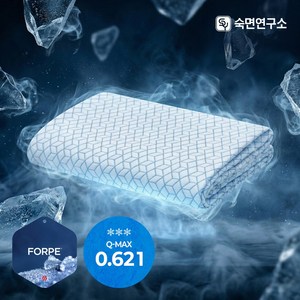 숙면연구소 코오롱 포르페 아이스폴 냉감패드 여름 쿨링 고정밴드 이불 침대패드 (SS/Q/K/LK), 화이트, 쿨매트