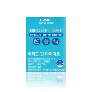 GNCTOTALLEAN 비피도 핏 다이어트 유산균, 30정, 1개