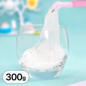투데이리빙 diy 키링 만들기 대용량 물에 녹는 플라스틱 점토 R98839W 100g, 화이트, 3개