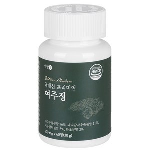 라운지셀 국내산 프리미엄 약방애 여주정, 60정, 1개