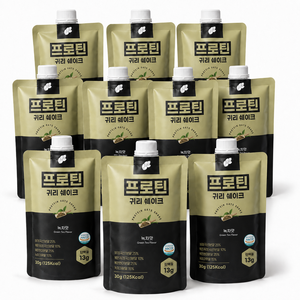 논앤밭위드 프로틴 귀리쉐이크 녹차맛, 30g, 4개