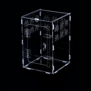 blitopia 펫앤홈 게코 도마뱀 아크릴 사육장, 20*20*30CM, 1개