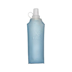 엑스뷰티 소프트플라스크 150 250 500 러닝 등산 물병 물통, 1개, 500ml, 소프트플라스크 스카이블루