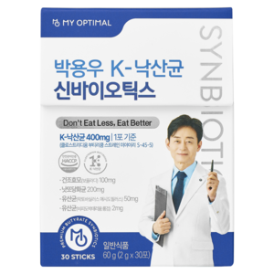 마이옵티멀 박용우 K-낙산균 신바이오틱스, 1박스, 30회분