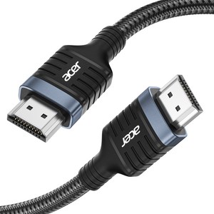 에이서 8K 60Hz 모니터 HDMI 2.1 케이블, 2m, 1개