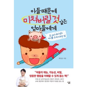 아들 때문에 미쳐버릴 것 같은 엄마들에게: 큰 소리 내지 않고 아이를 크게 키우는 법, 최민준, 살림