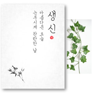 파티야 순한글 현수막, 02, 생신