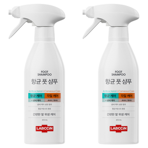 항균 풋샴푸 by 랩신, 1개입, 2개, 410ml