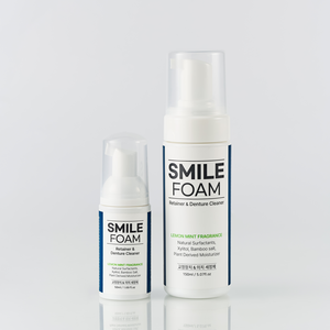 교정장치 유지장치 틀니 세척 스마일폼 클리너, 1개, 150ml