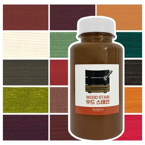 외부 목재용 수성스테인 오일스테인 페인트, 1개, 250ml, 월넛
