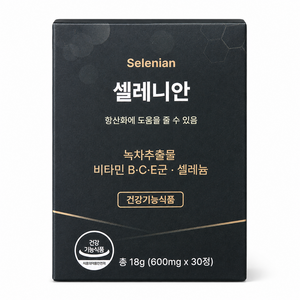 이너디셋 셀레니안 면역 항산화 셀레늄 홍삼 카테킨, 1박스, 30정