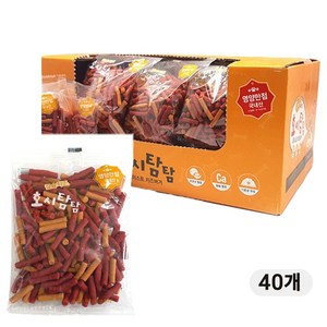 호시탐탐 모이스트 치즈버거 100g 강아지간식, 40개