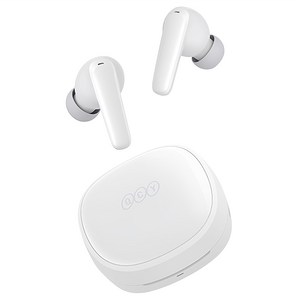 QCY 블루투스 이어폰 QCY-T13X APP 화이트 8시간