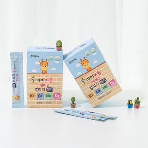 [건강나눔]아이마음 케이2 칼마디 젤리 비타민K2 함유 어린이 칼슘 마그네슘 비타민D3 - 2Box/3Box/4box, 2개, 38회분