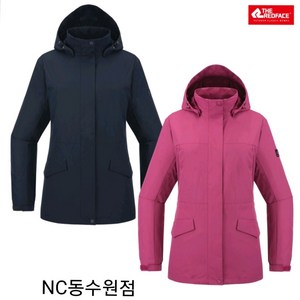 레드페이스 NC 유성점(콘트라위너우먼재킷 REWFJKF23152) 여성용 완벽한방풍소재 땀배출기능성원단 후드탈부착할수있으며 허리핏조절가능한 스트링적용