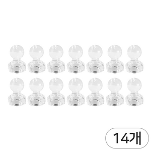 영바이브 초강력 네오디움 냉장고 자석, 혼합색상