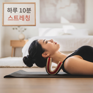 온선 넥 스트레칭 마사지 폼 쿠션 EVA, 1개