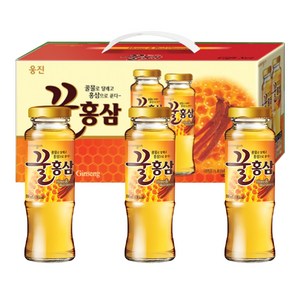 웅진 꿀홍삼 음료, 180ml, 48개